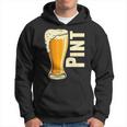 Pint Half Pint Matching Dad And Baby Matching Father's Day Hoodie