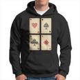 Poker Texas Hold'em Gambling Casino 4 Aces Poker Hoodie