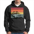 Police Car Tv Cop Shows Vintage Retro 70S & 80'S Sunset Hoodie