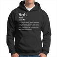 Prank First Name Dictionary Meaning Rob Definition Hoodie