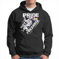 Pride Not Prejudice Astronaut Lgbtq Flag Gay Pride Hoodie