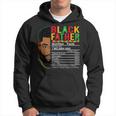 Proud African Dad Black Father Junenth Father's Day 2024 Hoodie