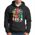 Proud Grandpa Of A 2024 Pre-K Graduate Matching Family Grad Hoodie