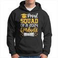 Proud Squad Of A 2024 Graduate Class Of 2024 Graduation Hoodie