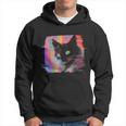 Psychedelic Trippy Glitch Cat 80S 90S Vaporwave Synthwave Hoodie Psychedelic Trippy Glitch Cat 80S 90S Vaporwave Synthwave Hoodie