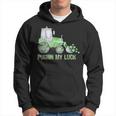 Pushing My Luck Construction Worker St Patrick's Day Boys Hoodie