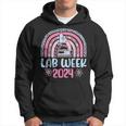 Rainbow Lab Week 2024 Laboratory Tech Technologist Hoodie