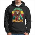 Rasta Lion Reggae Music One Love Graphic Hoodie