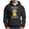 Reichet Mir Den Pfeffi Hoodie, Minzlikör Saufparty Design