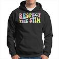 Respect The Stim Autism Stimming Autistic Special Education Hoodie