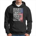 Retired Phonetic Alphabet Code Military Retirement Hoodie