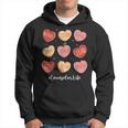 Retro Hearts School Counselor Life Valentines Day Hoodie