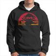 Retro Monkey Ninja Silhouette Vintage Idea Hoodie