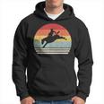 Retro Rodeo Bucking Bronc Riding Bronco Horse Hoodie