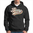 Retro Vintage Barry First Name Barry Hoodie