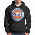 Retro Vintage Gas Station Gulf Motor Oil Car Bikes Garage Hoodie