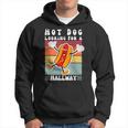 Retro Vintage Hot Dog Looking For A Hallway Hoodie