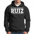 Ruiz Surname Team Family Last Name Ruiz Hoodie