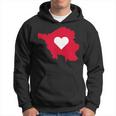 Saarland Heart Love Homeland Saarländer Kapuzenpullover