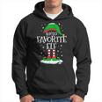 Santa's Favorite Elf Christmas Family Matching Xmas Hoodie