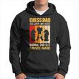 Schach Spielender Vater Schachmeister Hoodie