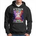 Schlagerparty Folk Music Costume Unicorn Music Team Schlager S Hoodie