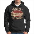 Schwenningen Retro Logo Schwenningen Black S Hoodie