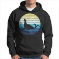 Seal Vintage With Baby Seal Lover Sea Lion Hoodie