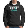 Sexual Assault Awareness Support Squad I Wear Teal Ribbon Hoodie