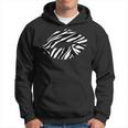 Sexy Wild Zebra Lips Cool Animal Print Trendy Graphic Hoodie