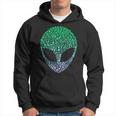 Silhouette Icon Alien Extraterrestrial Boys Alien Hoodie