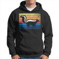 Skunk Vintage Retro Animal Skunks Hoodie