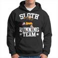Sloth Running Team Running Hoodie