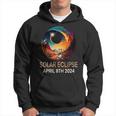 Solar Eclipse 2024 Hippo Wearing Solar Eclipse Glasses Hoodie