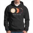 Solar Eclipse 2024 Total Eclipse Indiana America Graphic Hoodie