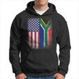 South African American Flag South Africa Usa America Hoodie