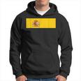 Spain 2021 Flag Love Soccer Football Fans Support Hoodie