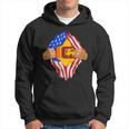 Sri Lankan Blood Inside Me Sri Lanka Flag Hoodie