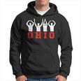 State Of Ohio Ohioan Oh Trendy Distressed Hoodie
