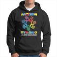 Strong Love Support Advocate Puzzle Ribbon Cool Autism Hoodie