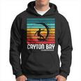 Surf Cayton Bay Scarborough Beach Vintage Retro Surfing Hoodie