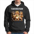 Team Groom Jga Stag Party Bear Jga Hoodie