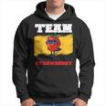 Team Strawberry Healthy Superhero Good Food Hoodie