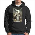 Team Trash Tarot Card Opossum Witchcraft Goth Possum Racoon Hoodie