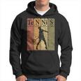 Tennis Periodic Table Elements Tennis Player Nerd Vintage Hoodie