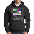 Testbild Störung Vintage Retro Hoodie