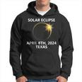 Texas Tx April Solar Eclipse 2024 Arlington Dallas Tyler Hoodie