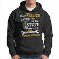 That's What I Do I Fix Stuff And I Know Things Vintage Hoodie
