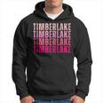 Timberlake Personalized Name I Love Timberlake Vintage Hoodie