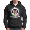 Total Solar Eclipse Indianapolis Indiana 2024 Astronomy Dog Hoodie